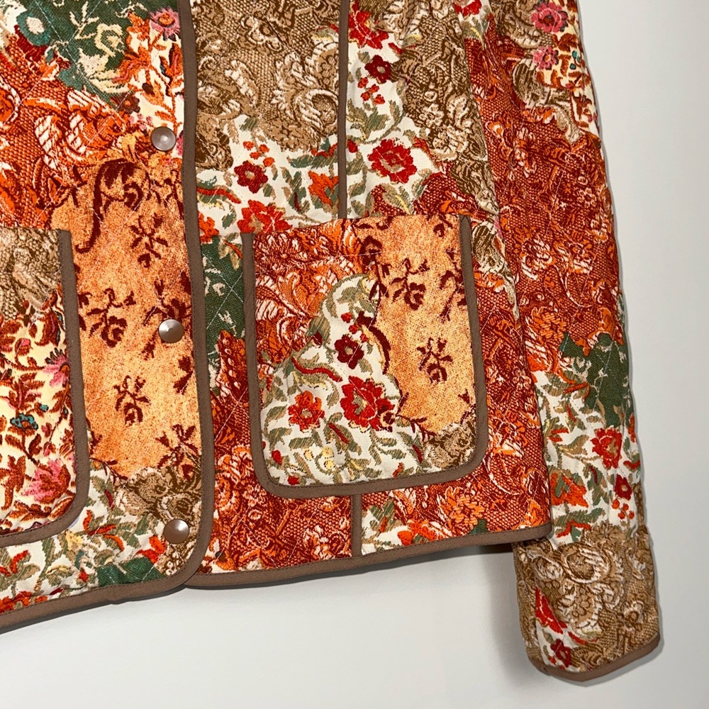 &Merci Quilted Patchwork Jacket - image 5